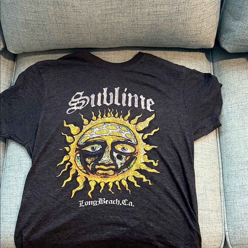 Sublime Graphic Tee with Sun Design